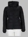 Canada Goose Quilted Padded Polyamide Down Jacket In Black