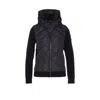 Canada Goose Hooded Quilted Down Jacket With Zip Pockets In Blue