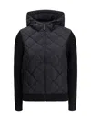 Canada Goose Black Nylon Jackets And Coat In Black