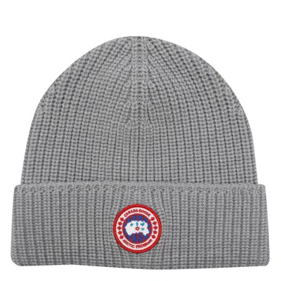 CANADA GOOSE CANADA GOOSE WOMEN LOGO RIB TOQUE  HAT