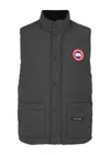 Canada Goose Freestyle Quilted Artic-tech Gilet In Dark Grey
