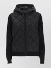 Canada Goose Hybridge Quilted Shell And Wool Jacket In Black