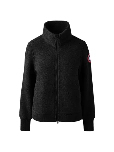 Canada Goose Women's Severn Fleece Jacket In Black