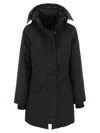 Shop Canada Goose Women Trillium - Parka In Black