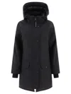 Canada Goose Trillium Down Hooded Parka In Black