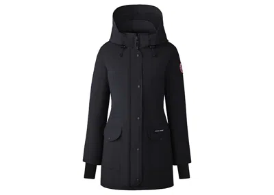 Pre-owned Canada Goose Women's Trillium Parka Heritage Jacket (classic Fit) In Navy Blue