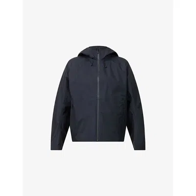 Canada Goose Womens Black - Noir Horizon Rain Hooded Jacket