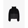 Canada Goose Black 'black Label' Elora Down Puffer Jacket In Black
