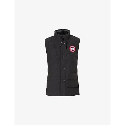 Canada Goose Freestyle Quilted Shell Down Waistcoat In Black