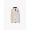 Canada Goose Womens Funnel-neck Brand-patch Shell Gilet Limestone In Limestone