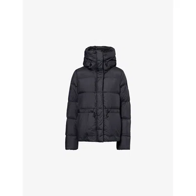 Canada Goose Womens  Montgomery Nylon-down Jacket In Black