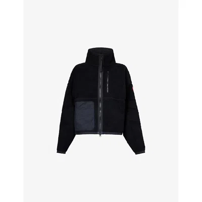 Canada Goose Womens Black - Noir Simcoe Zip-up Fleece Jacket