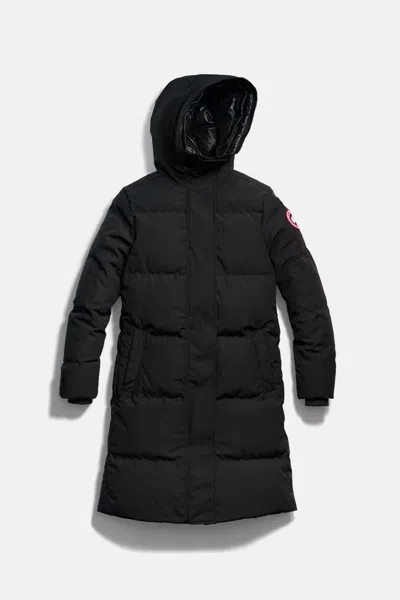 Canada Goose Womens Louise Parka Tonal Disc In Black
