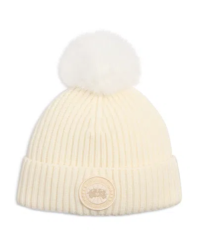 Canada Goose Wool & Cashmere Pom Hat In Green