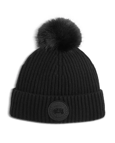 Canada Goose Wool & Cashmere Pom Hat In Neutral