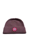 Canada Goose Wool Beanie Hat In Gray