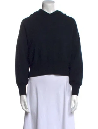 Pre-owned Canada Goose Wool Crew Neck Sweater In Black