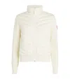Canada Goose Front Padded Jacket In Ivory