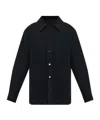 Canada Goose Balas Button-fastening Patch-pocket Overshirt In Black