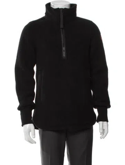 Pre-owned Canada Goose Wool Jacket In Black