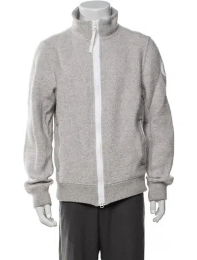 Pre-owned Canada Goose Wool Jacket In Grey