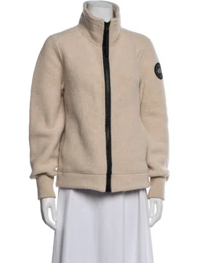 Pre-owned Canada Goose Wool Jacket In Neutrals