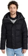 Canada Goose Wool Macmillan Parka In Atlantic Navy
