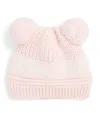 Canada Goose Baby Double Pom Wool Hat In Pink