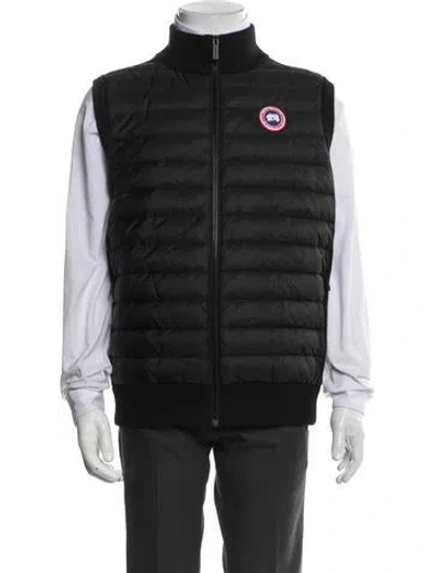 Pre-owned Canada Goose Wool Vest In Gray