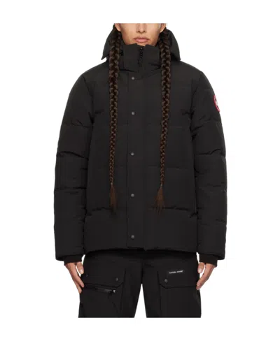 Canada Goose Wyndham Down Jacket In Black