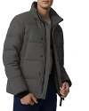 Canada Goose Wyndham Parka Coastal Grey-gris Cotier Xl In Graphite