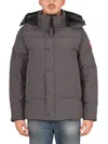 Canada Goose Wyndham Water Repellent 625 Fill Power Down Parka In Grey