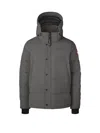 Canada Goose Wyndham Hooded Parka In Grey