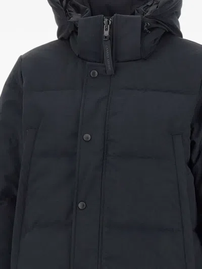 Canada Goose Wyndham Padded Jacket In Black