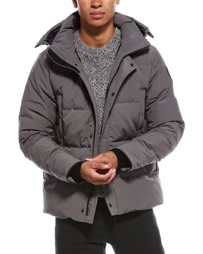 Canada Goose Wyndham Parka In Gray