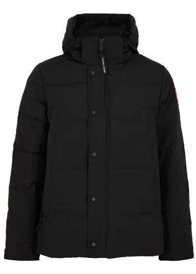 Canada Goose Wyndham Quilted Arctic-tech Parka In Black