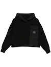 Canada Goose Black Yates Hoodie In Schwarz