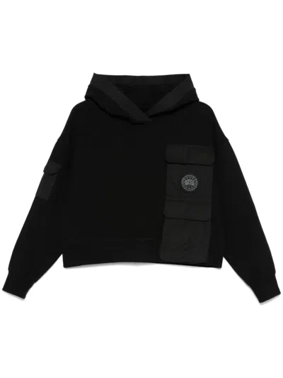 Canada Goose Yates Hoodie In Schwarz