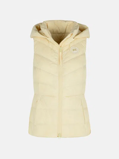 Canada Goose Yogurt Polyamide Blend Vest In Sand