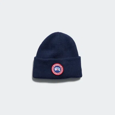 Canada Goose Youth Arctic Toque In Blue