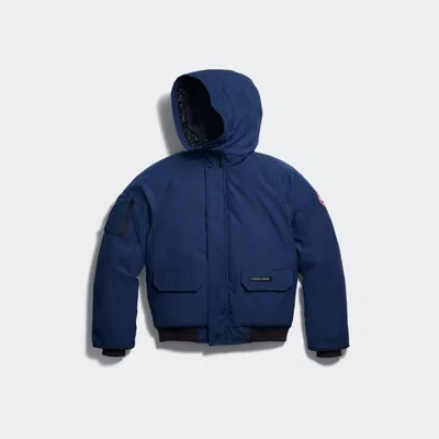Canada Goose Youth Chilliwack Bomber In Blue