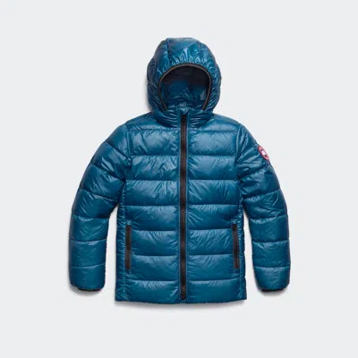 Canada Goose Youth Crofton Hoodie In Blue