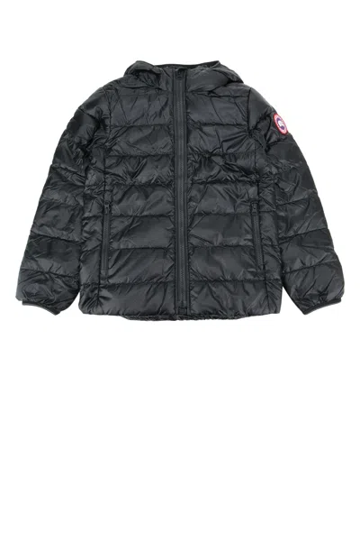 Canada Goose Kids Crofton Youth Hoodie In Blue
