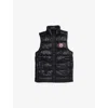 Canada Goose Black - Noir Youth Crofton Padded Shell-down Gilet 7-16 Years In Black