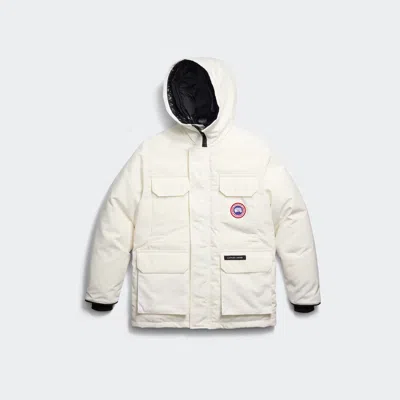 Canada Goose Youth Expedition Parka In White