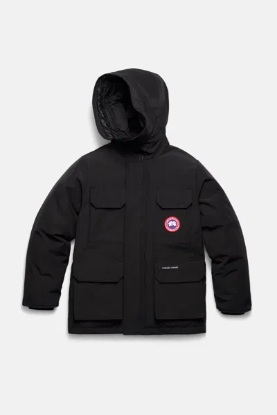 Canada Goose Youth Expedition Parka In Black