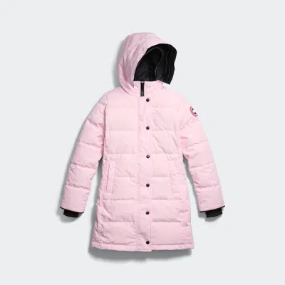 Canada Goose Youth Juniper Parka In Pink