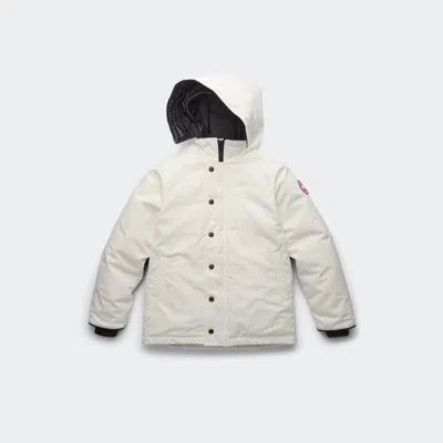 Canada Goose Youth Logan Parka In White