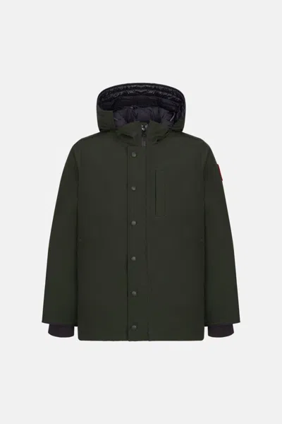 Canada Goose Kids'  Youth Logan Parka In Green
