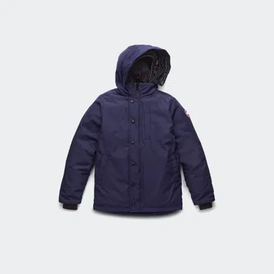 Canada Goose Youth Logan Parka In Blue